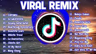 NEW TIKTOK VIRAL SONG DANCE REMIX 2021  NONSTOP 1HOUR PARTY MIX  Copines Remix [upl. by Thorin813]