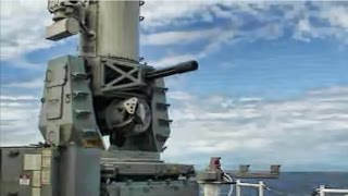 Naval Gatling Gun In Action • The Phalanx CIWS [upl. by Walden]