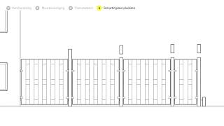Hoe een schutting plaatsen [upl. by Enogitna]