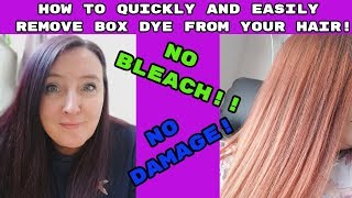 How to remove hair dye  No bleach  No damage  Vitamin C [upl. by Weisburgh]