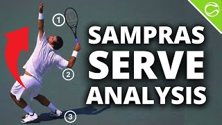 Pete Sampras Serve Analysis  Tennis Serve Lesson [upl. by Jariah103]