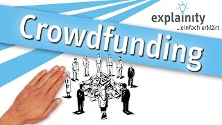 Crowdfunding einfach erklärt explainity® Erklärvideo [upl. by Maurise734]