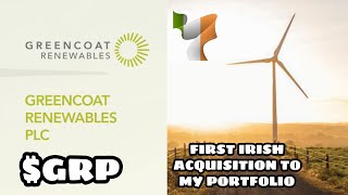 GREENCOAT RENEWABLES  first Irish acquisition to my portfolio [upl. by Yoho861]