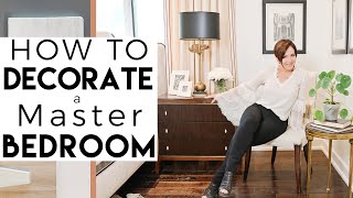 INTERIOR DESIGN  My Master Bedroom Makeover and Decorating Ideas [upl. by Aliwt366]