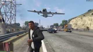 Angry Planes Mod cleaned  GTA V PC [upl. by Kati]