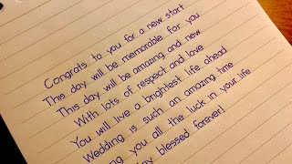 Best wedding wishes for newly married couple [upl. by Kire]