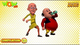 Motu Patlu  Non stop 3 episodes  3D Animation for kids  131 [upl. by Eleinad751]