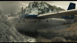 Greenland Plane Crash Scene  HD clip [upl. by Nivrem357]