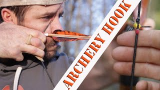 Traditional Archery Tips  String Hand amp Archery HOOK [upl. by Heaps]