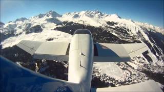 Landing in Courchevel LFLJ [upl. by Hsirk]