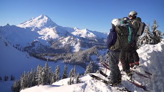 Three Days of Ski Touring in the Mt Baker Backcountry [upl. by Tiena]