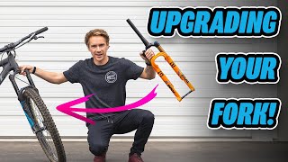 How To Upgrade Your Mountain Bike Fork Every Detail To Consider [upl. by Presley]