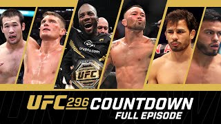 FULL EPISODE  UFC 296 Countdown [upl. by Towroy]