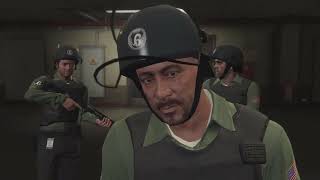 Grand Theft Auto V Union Depository Heist [upl. by Dorahs]