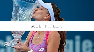 AGNIESZKA RADWAŃSKA  ALL TITLES [upl. by Atrice956]