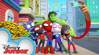 Tease  Marvels Spidey and his Amazing Friends  disneyjunior MarvelHQ [upl. by Assisi]