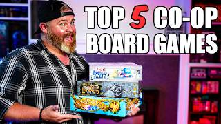 Top 5 CoOp Board Games [upl. by Hpotsirhc]