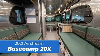 2021 Airstream Basecamp 20X  Full Service Walk Through [upl. by Luemas586]