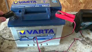 Test incarcare redresor auto CARMAX HB 1206BS Baterie de 60A 12V [upl. by Aihsatan]