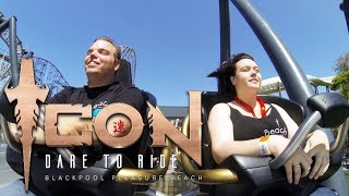 The Full ICON Experience  Blackpool Pleasure Beach [upl. by Doty822]