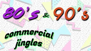 Best 80s amp 90s Commercial Jingles [upl. by Ellezaj]