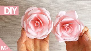 ► Cómo hacer una FLOR de PAPEL en 5 MINUTOS 😱🌺 [upl. by Nynnahs]