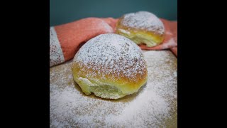 Bomboloni al forno con nutella Soffici brioche per la colazione [upl. by Anel]