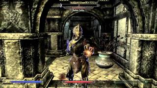 Skyrim Thalmor Embassy Walkthrough [upl. by Demodena]