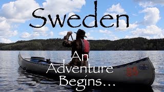 A Canoe Trip in Sweden  The Adventure Begins Day One and Gear Loadout [upl. by Gaylord198]