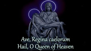 Ave Regina Caelorum  Marian Medieval Chant  English amp Latin Lyrics [upl. by Langdon]