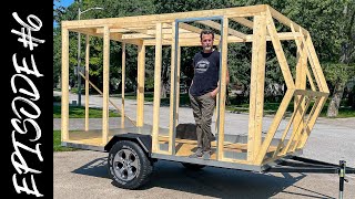 How to Build a Travel Trailer  DIY Guide to Installing the Floor and Framing [upl. by Mitchel]