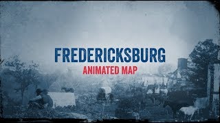 Fredericksburg Animated Battle Map [upl. by Angelis]