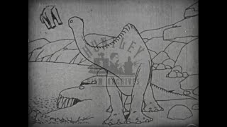 Famous Early Animation Gertie the Dinosaur 1910s  Film 1046818 [upl. by At233]