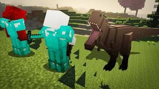 Surviving Dinosaurs in Minecraft [upl. by Timmons691]