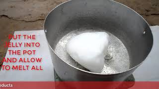 HOW TO MAKE PETROLEUM JELLY at Home [upl. by Mal]