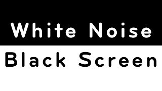 White Noise Black Screen  Sleep Study Focus  10 Hours [upl. by Stanway]