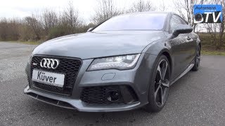 2014 Audi RS7 560hp  CHECK amp SOUND 1080p [upl. by Sefton427]