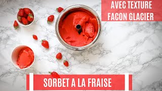 SORBET A LA FRAISE [upl. by Salema]