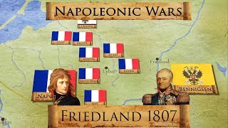 Napoleonic Wars Battle of Friedland 1807 DOCUMENTARY [upl. by Mehcanem]