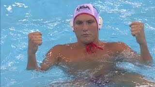 Mens Water Polo Preliminary Round  USA v ROU  London 2012 Olympics [upl. by Onivla81]