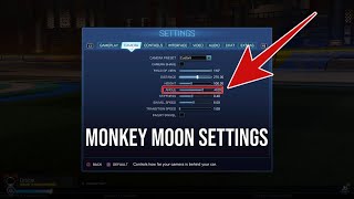 MONKEY MOON Rocket League Settings [upl. by Aicilana]