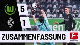 VfL Wolfsburg  Borussia gladbach 51  Highlights  Bundesliga 202425  Wolfsburg gladbach [upl. by Bertila]