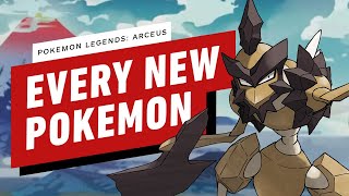 Pokemon Legends Arceus  All New Pokemon [upl. by Chemosh]