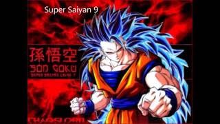 Dragon ball z goku super saiyan 1100 [upl. by Norbert]