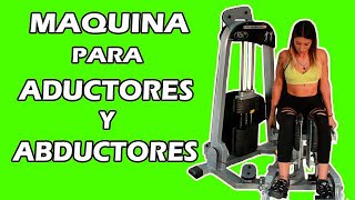 Maquina Aductores y Abductores DOBLE GYM [upl. by Byrne41]