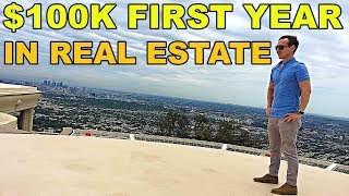 Step By Step How to make 100k your FIRST YEAR as a Real Estate Agent [upl. by Siuoleoj]