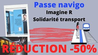 Réduction PASS NAVIGO 50  ETUDIANT ET SANS PAPIERS تخفيض [upl. by Ayr]