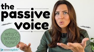 How to use the Passive Voice 😅 English Grammar Lesson [upl. by Aneis]