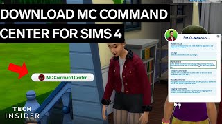 How To Download MC Command Center For Sims 4 [upl. by Zarah]