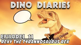 Dino Diaries Rexy the Tyrannosaurus Rex  If Dinosaurs in Jurassic World Evolution Could Talk [upl. by Dido]